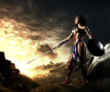 Wonder Woman photoshoot