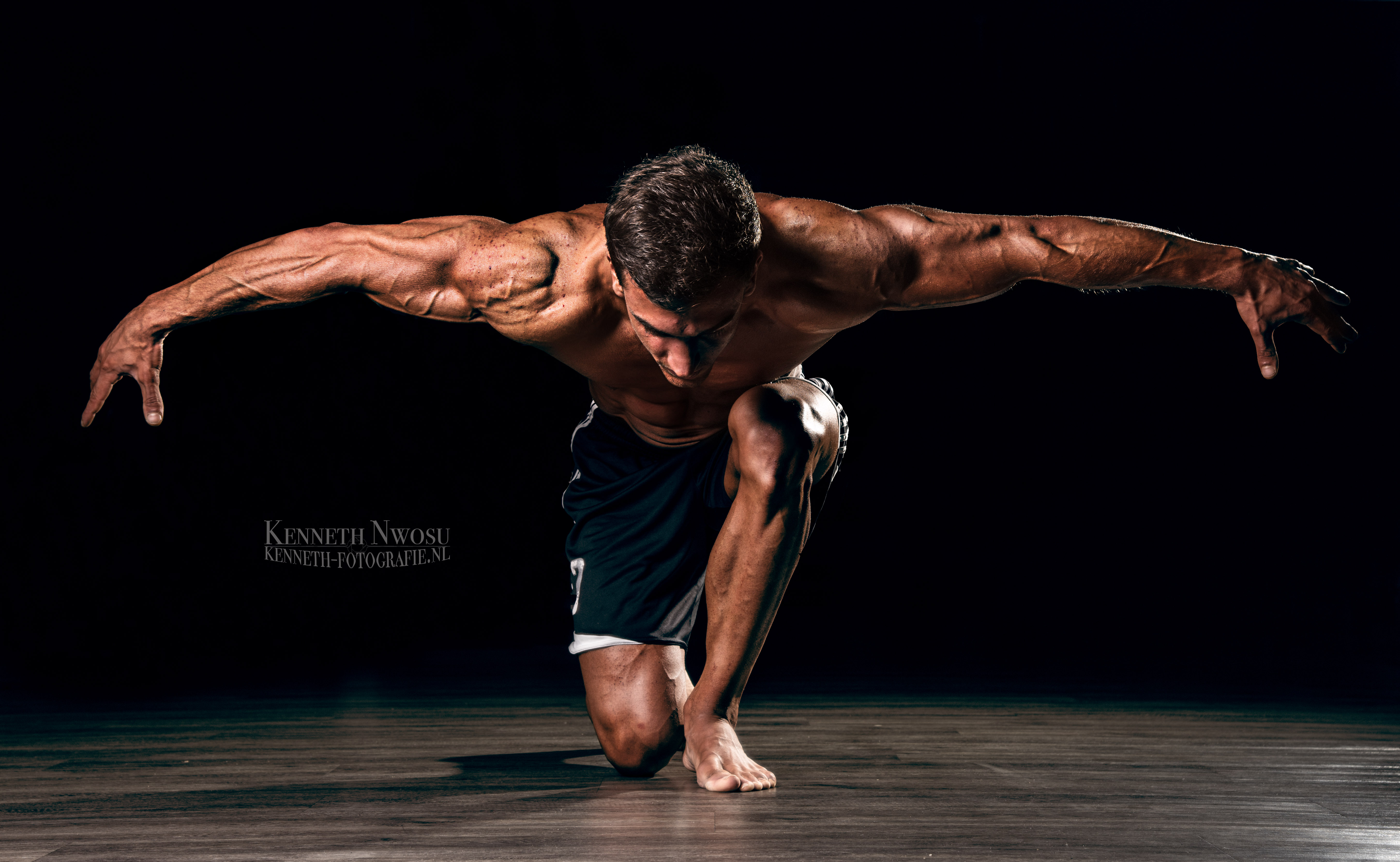 Sportschool fotoshoot met Kenneth en Thomas