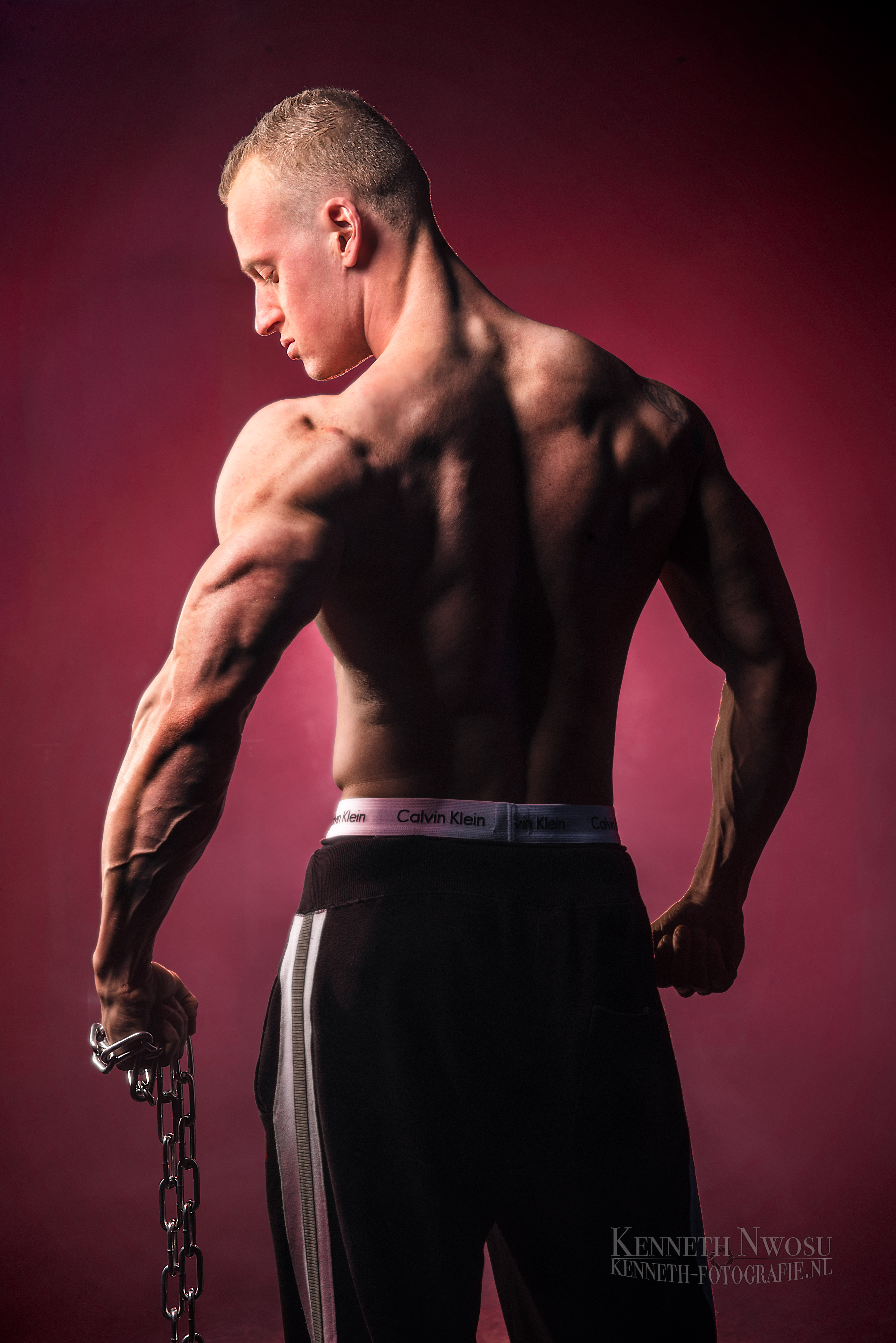 Robin Heemskerk bodybuilding fotoshoot