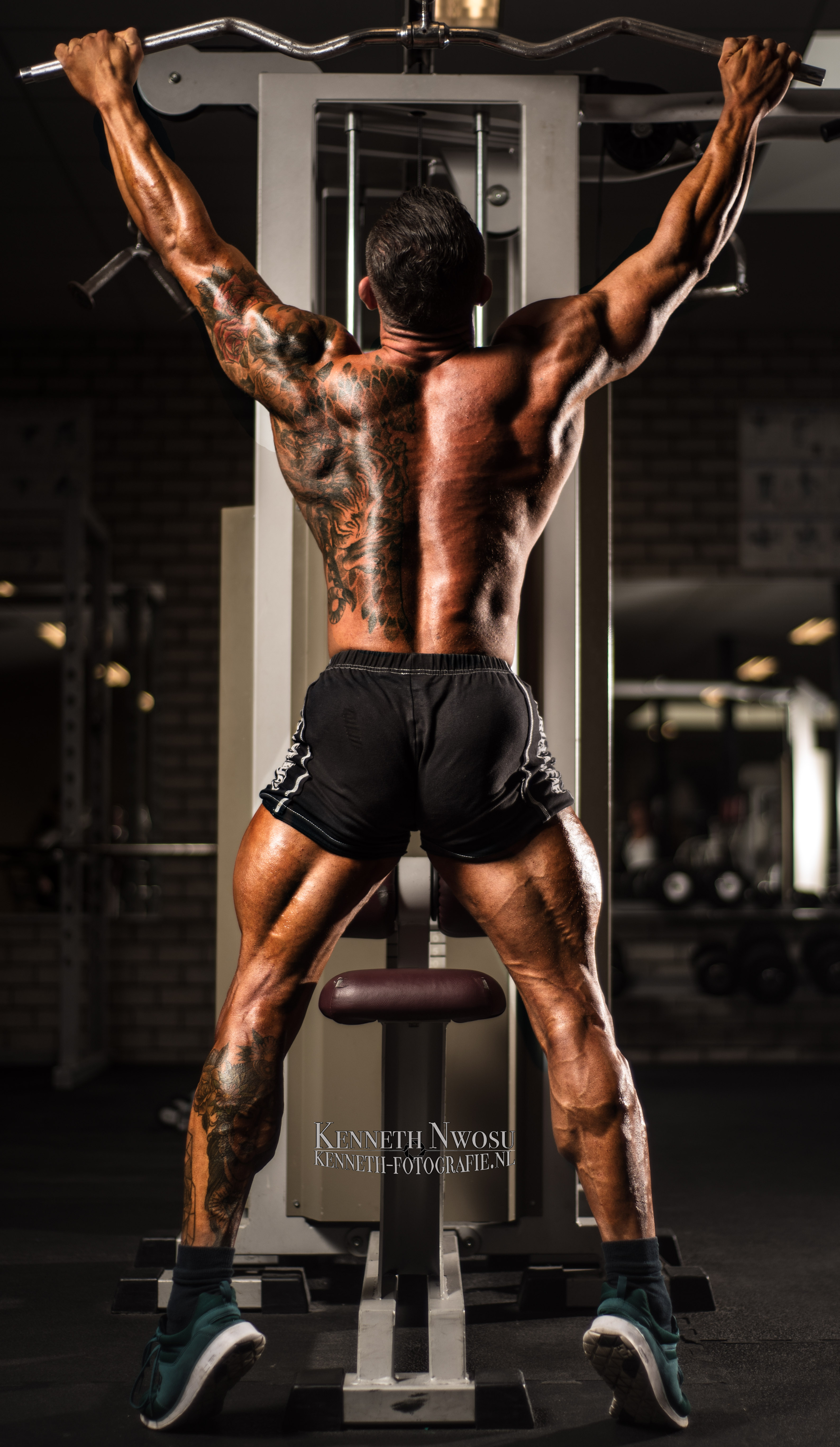 Bodybuild fotoshoot met Dennis Thys