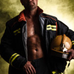 brandweerman fotoshoot
