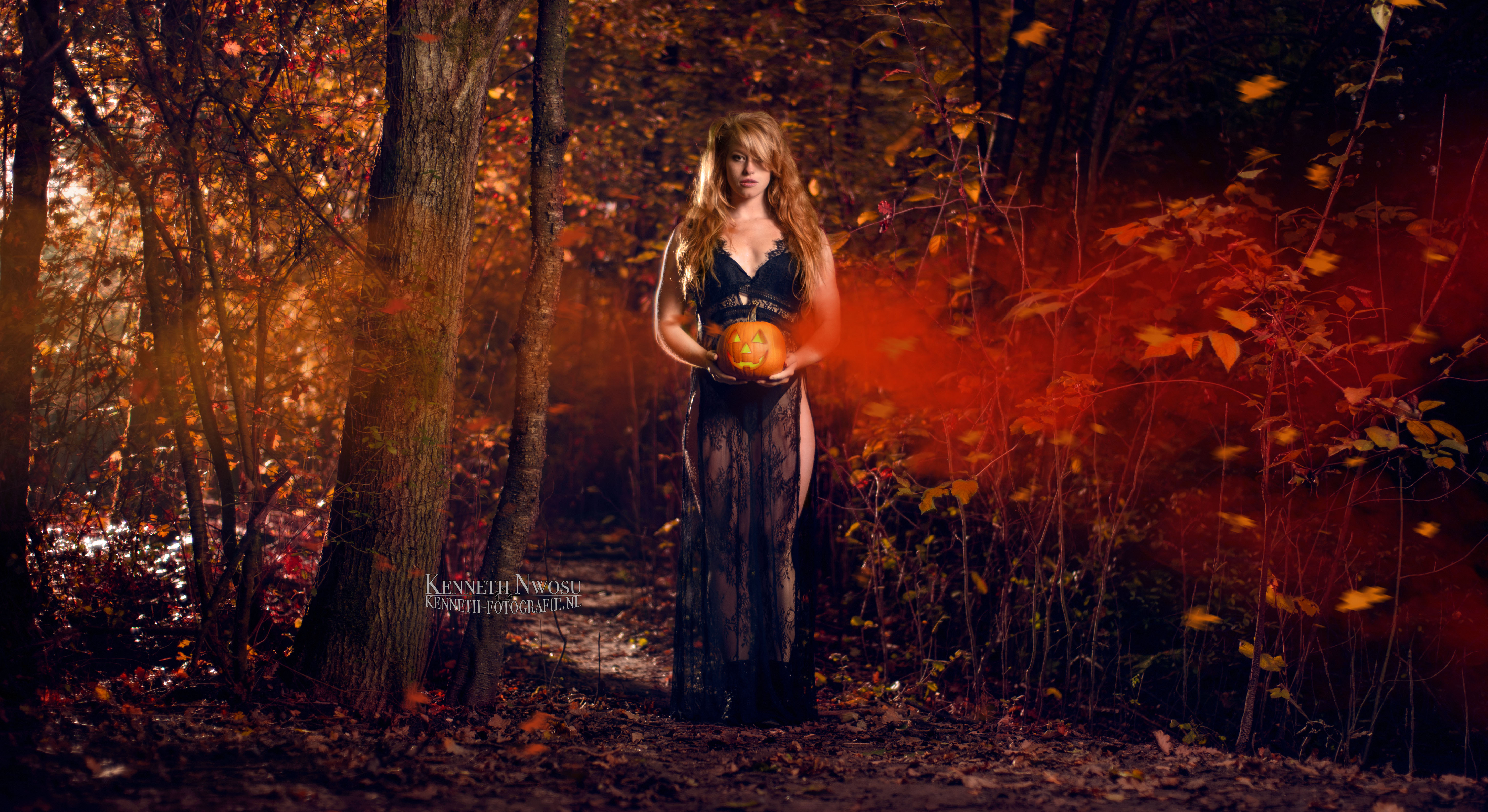 Halloween fotoshoot met Roza