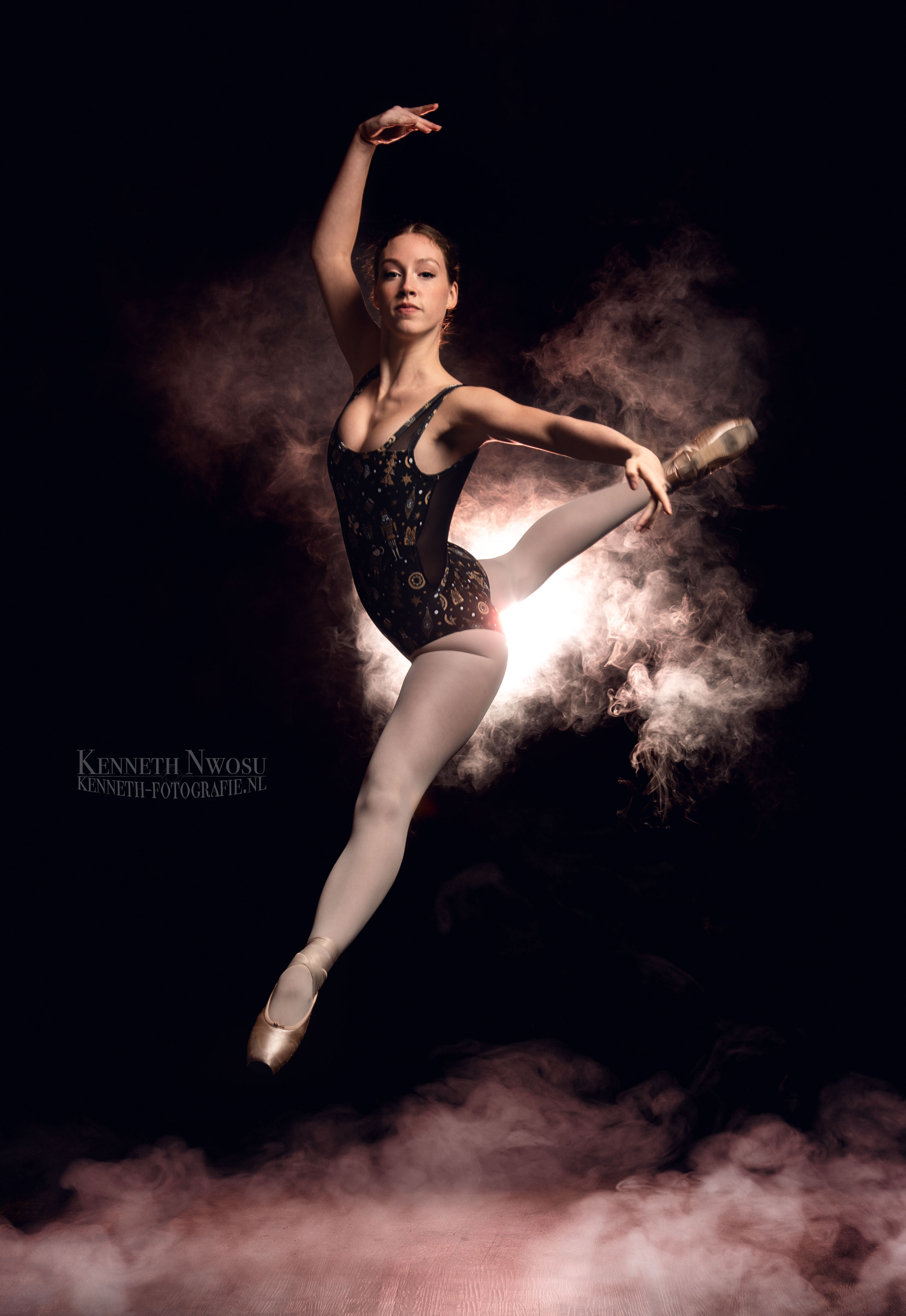 Kerst ballerina fotoshoot met Ella Joy