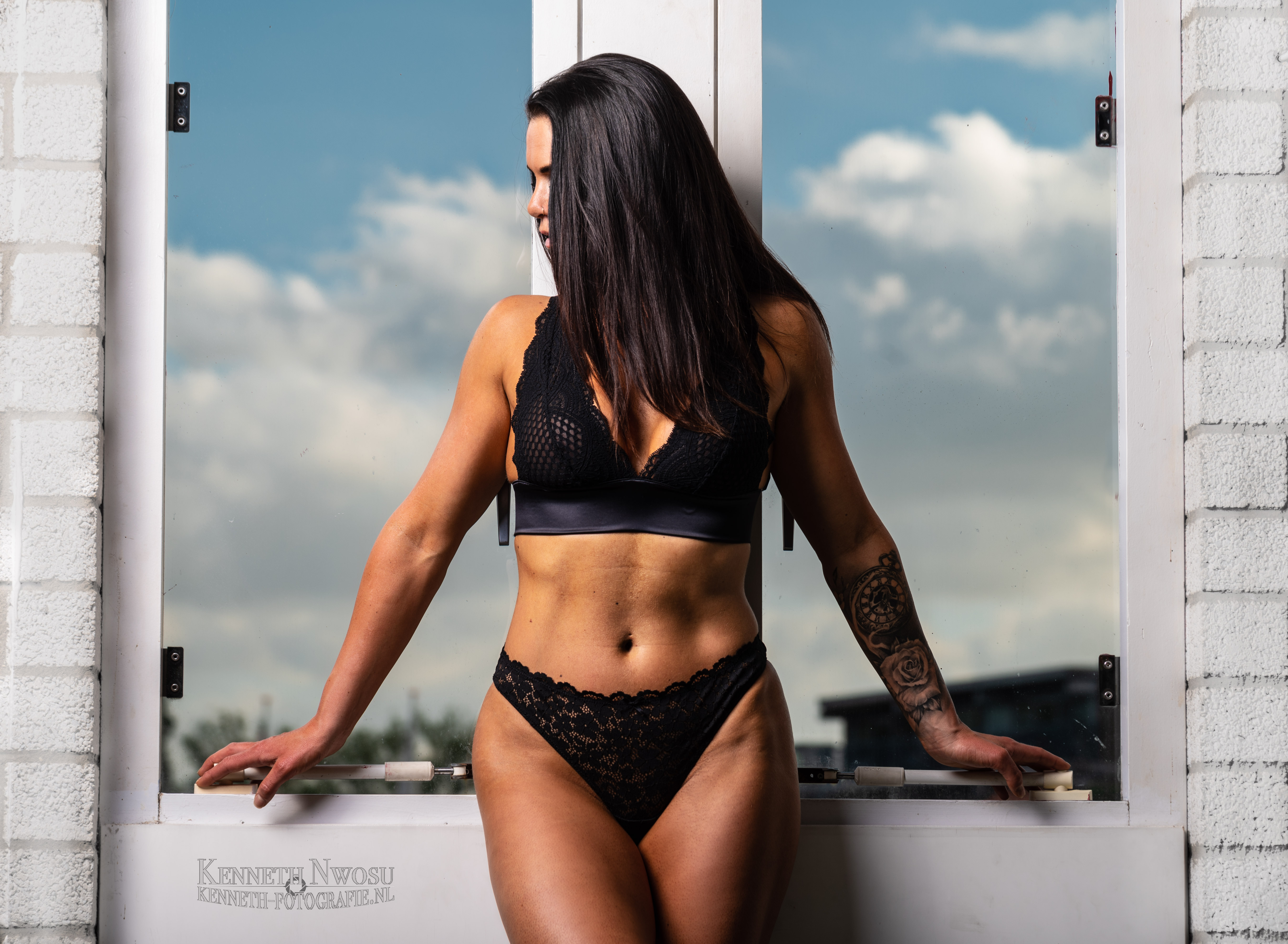 Fitness shoot met Alinda